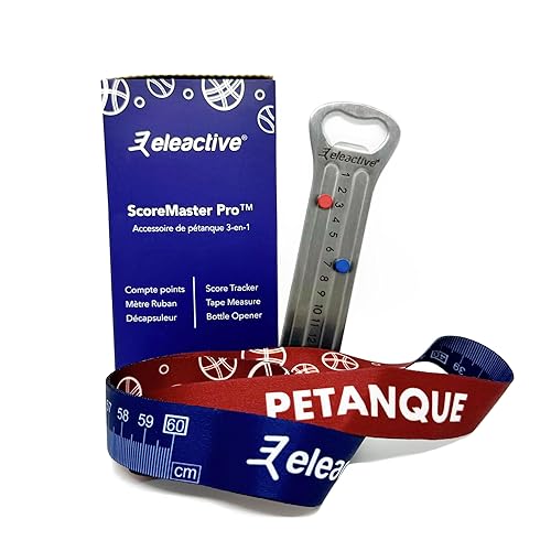 Elecactive® ScoreMaster Pro™ Boccia-Punkt-Zähler mit integriertem Flaschenöffner und Trageband (eingetragenes