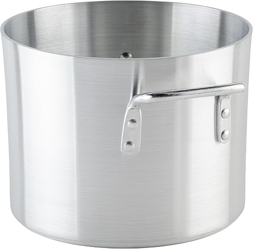 Winco Elemental Aluminio, 8 cuartos de galón, 0.157 in