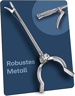 Praknu Greifer zum Aufheben aus Metall - 95cm Müllzange - Stabile & Robuste Greifzange - Ideal für Haushalt & Garten - Mit Starkem Griff - Müllgreifer - Greifarm - Müllsammler