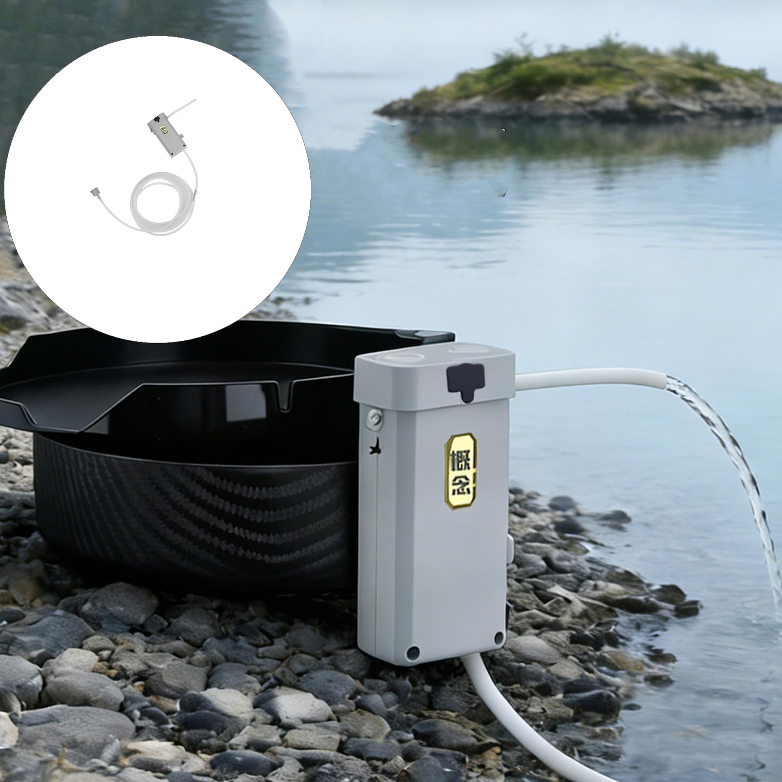 Tragbare Wassertransferpumpe