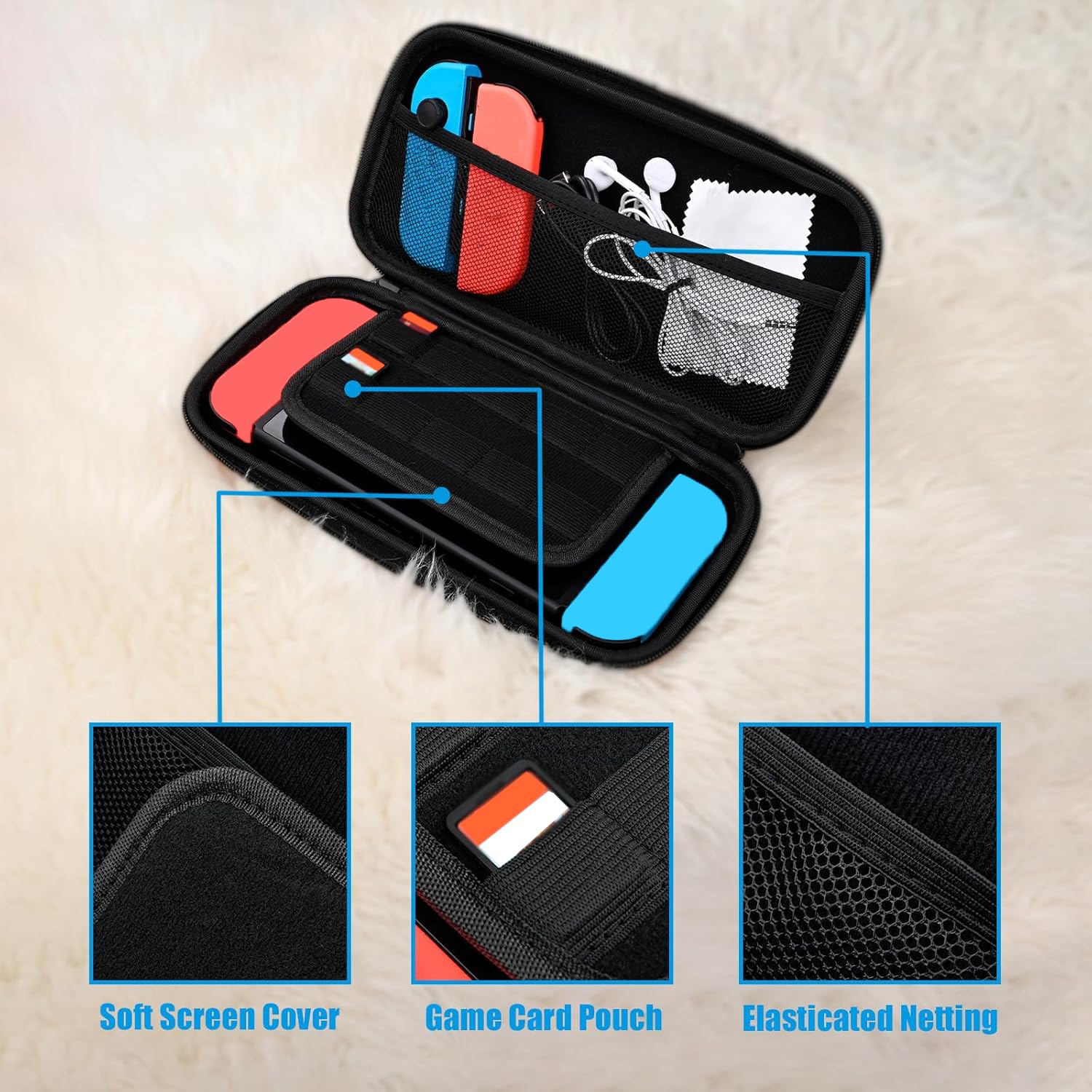 Amazon.com: WtallasiSei Axolotl Carry Case Compatible With