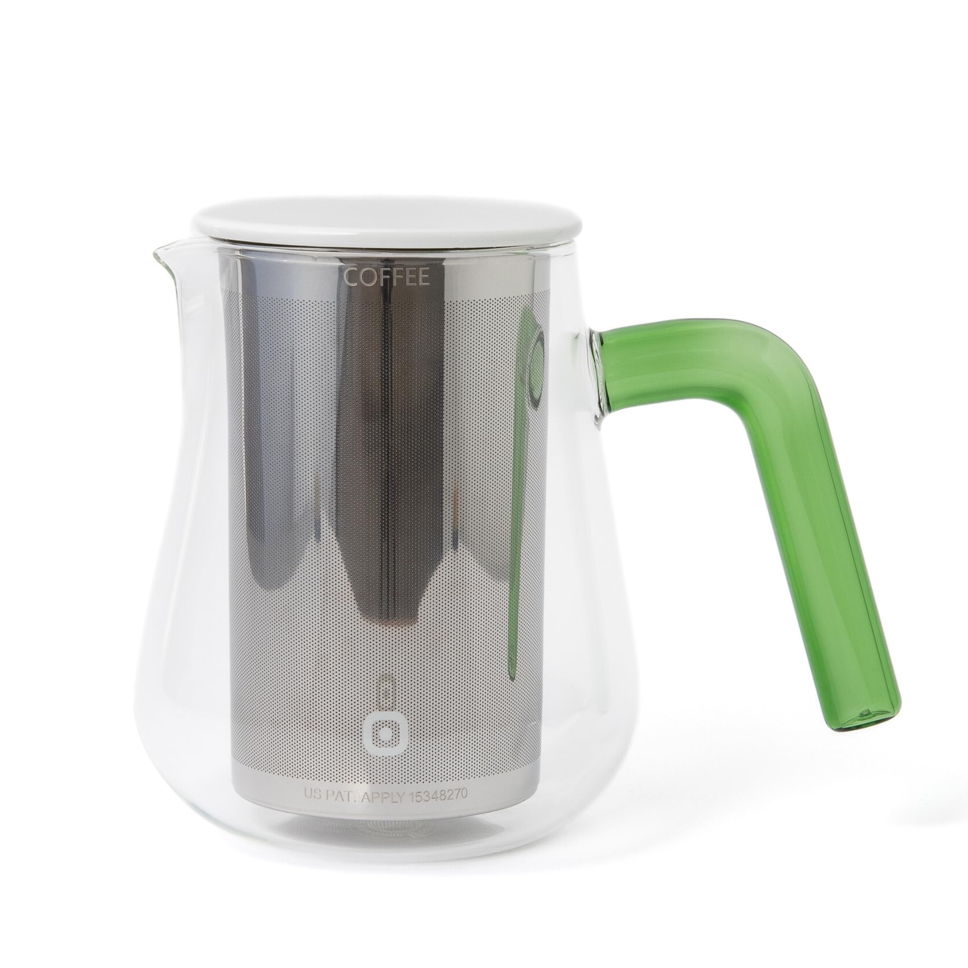 Brewers Arca X-Tract Cafetière avec Anse 0,8 l, Vert, 0,8 Liter
