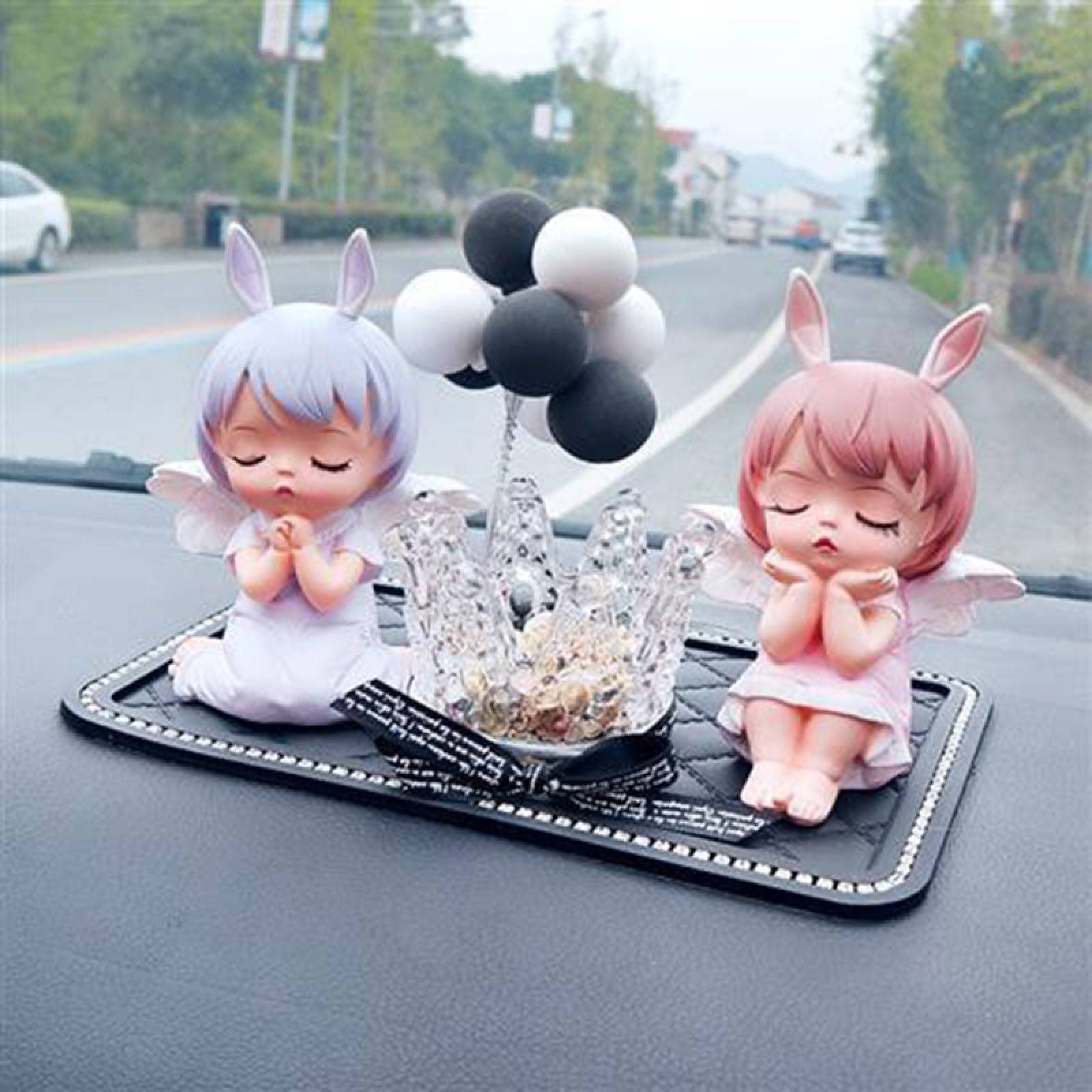 Figurine Ange Mignon Aléatoire - Décoration Bureau, Voiture | Silicone | Mini Jouet Collectible