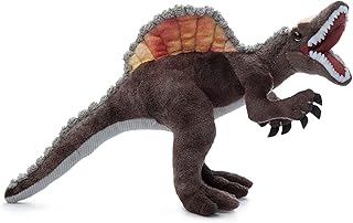 The Petting Zoo Spinosaurus Stuffed Animal Plushie, Dinosaur Animals, ZOOLOGEE Dinosaur Plush Toy 13 inches