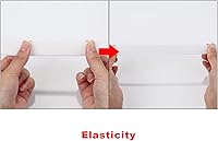 Vista 3 de Hicarer Elástico de 3/4 pulgadas para coser bandas elásticas anchas de punto, carretes elásticos de 21.5 yardas, cordón elástico para proyectos