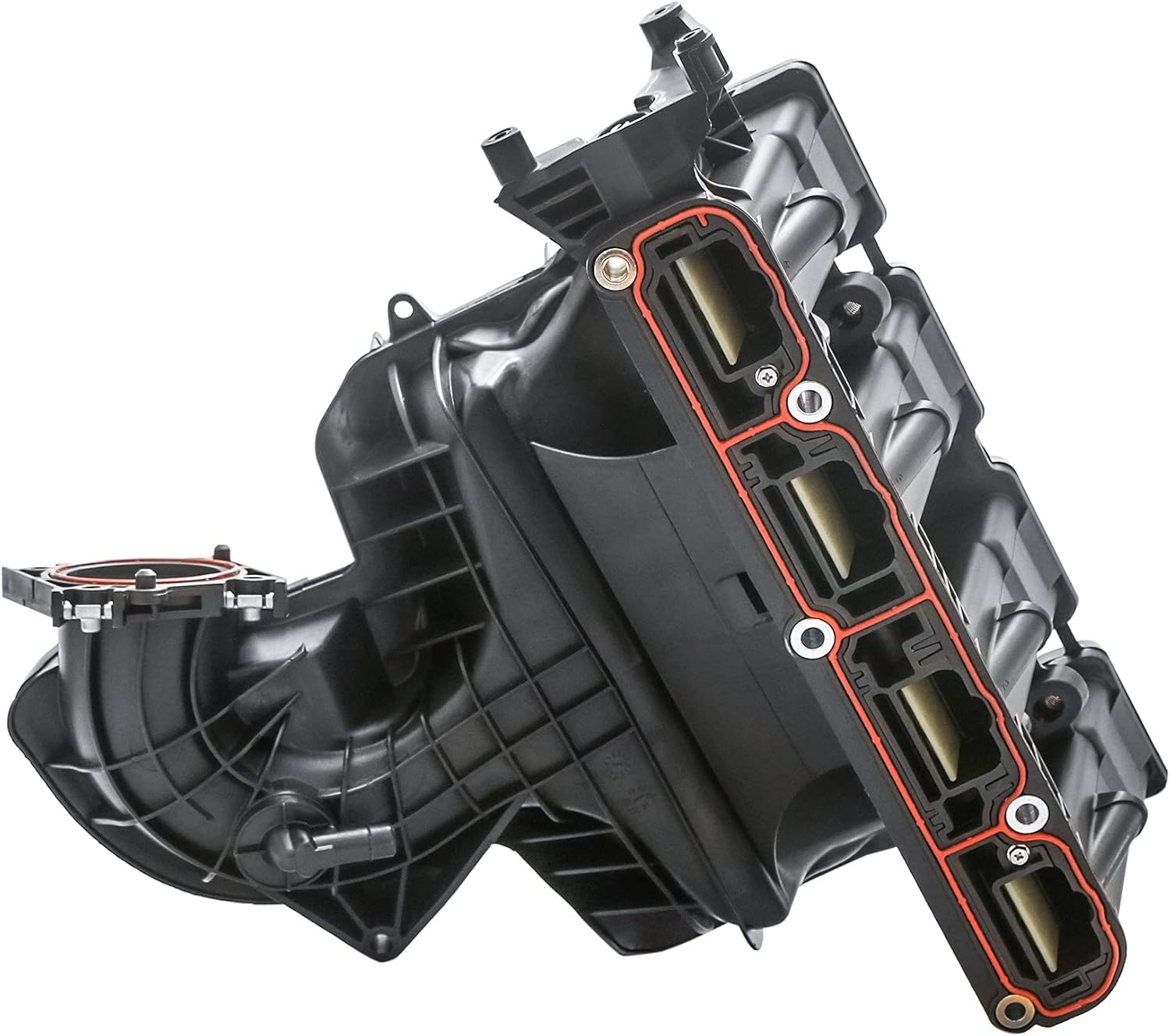 MOSTPLUS 4884495AK Engine Intake Manifold Compatible with Jeep Patriot Compass/Dodge Caliber Avenger/Chrysle Sebring 2007-2017 with Flow Control Valve and Sensor