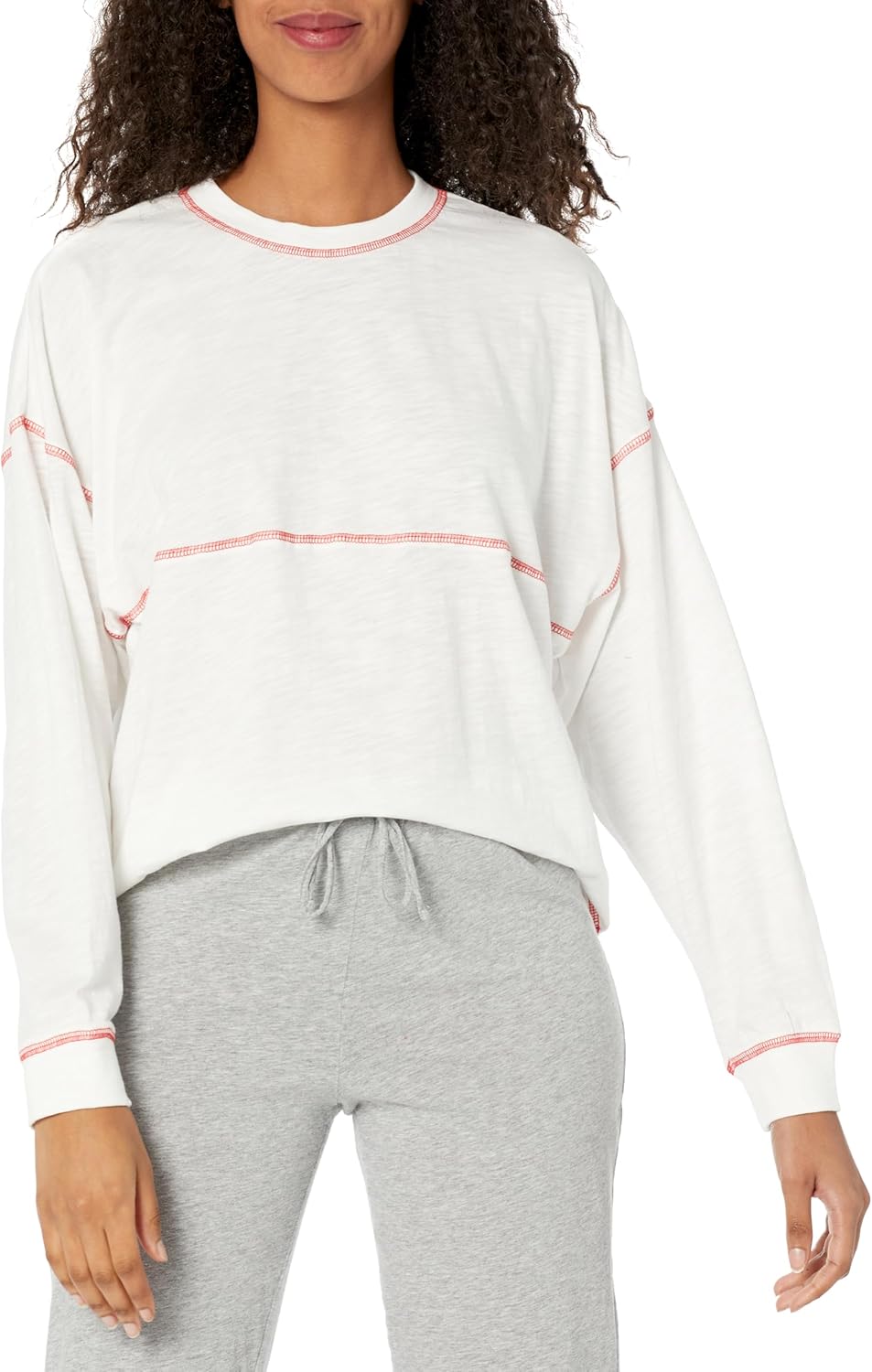 PJ Salvage Women's Loungewear Cozy in Love Long Sleeve Top