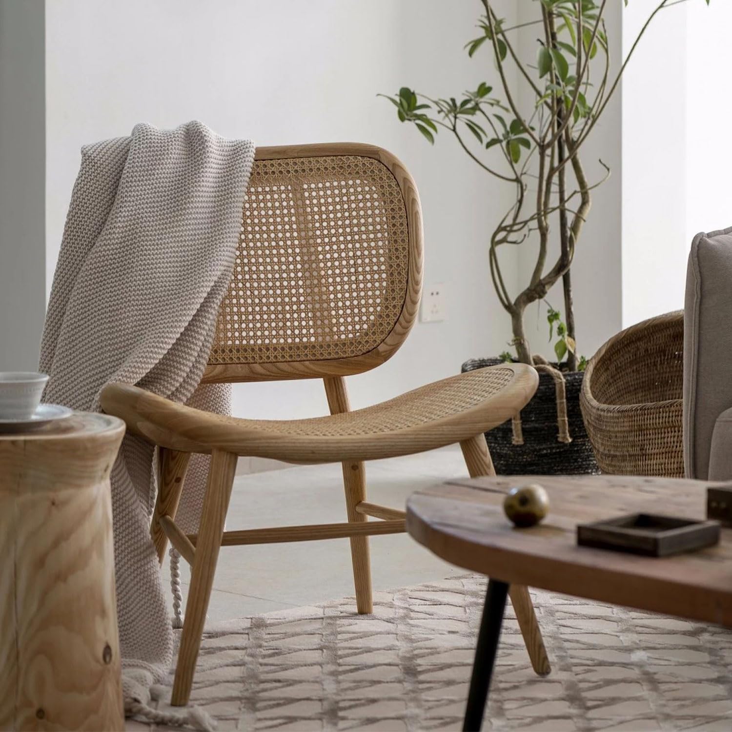 Rattan 42x100cm Paglia di Vienna Può Essere Tagliato Rattan Rotolo Impermeabile Fettuccia in Rattan per Mobili Adatto per Progetti Fai da Te di Sedie Armadi Tavoli Letti Sottobicchieri