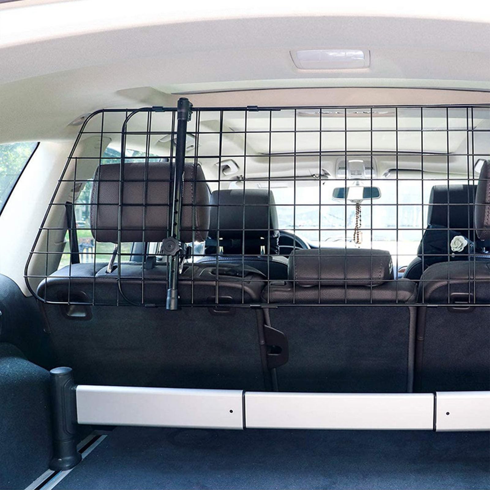 Zerodis Barriere Auto per Cani, Gate Divisore per Animali Domestici Regolabili Universali in Maglia Pesante in Rete di Guardia della Barriera per la Protezione della Barriera Accessori
