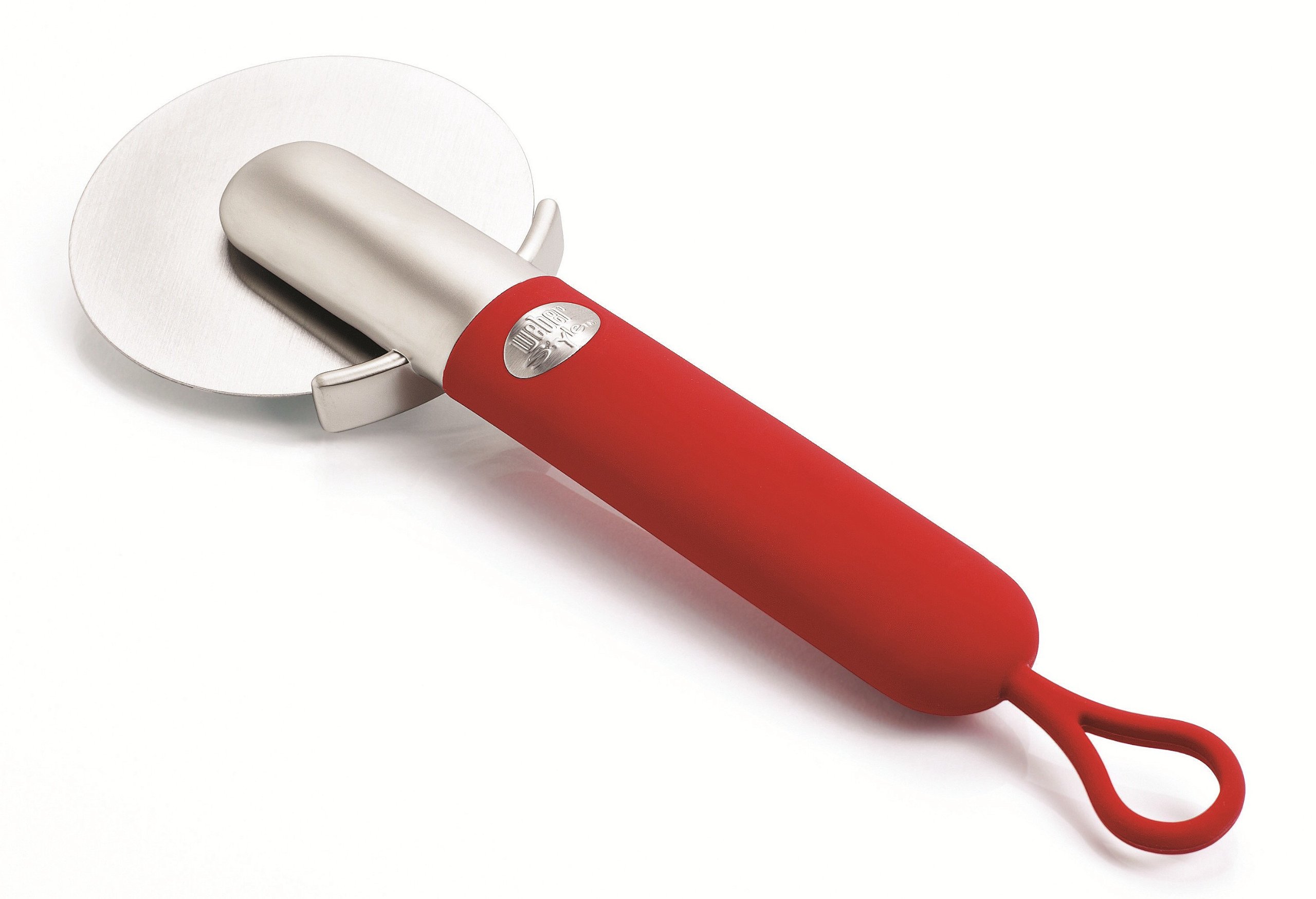 Weber 17061 pizza cutter style, red
