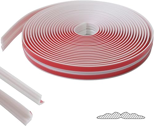 Miniatura 7 de Moldura multifuncional de 20 pies, moldura para despegar y pegar, flexible, borde de esquina interior y exterior, tira de calafateo para pared,