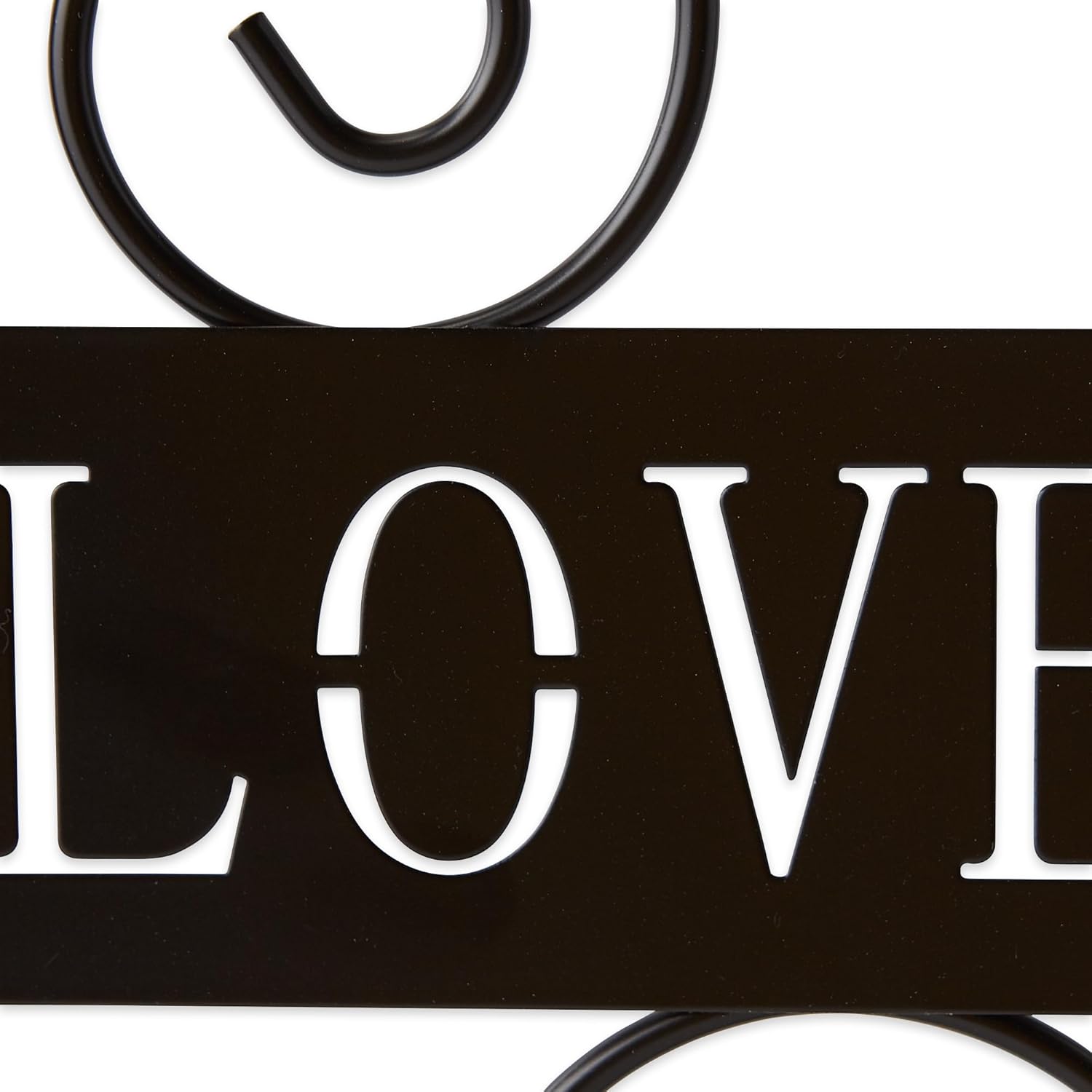 Accent Plus Live Love Laugh Candleholder Wall Decor 11x3x15