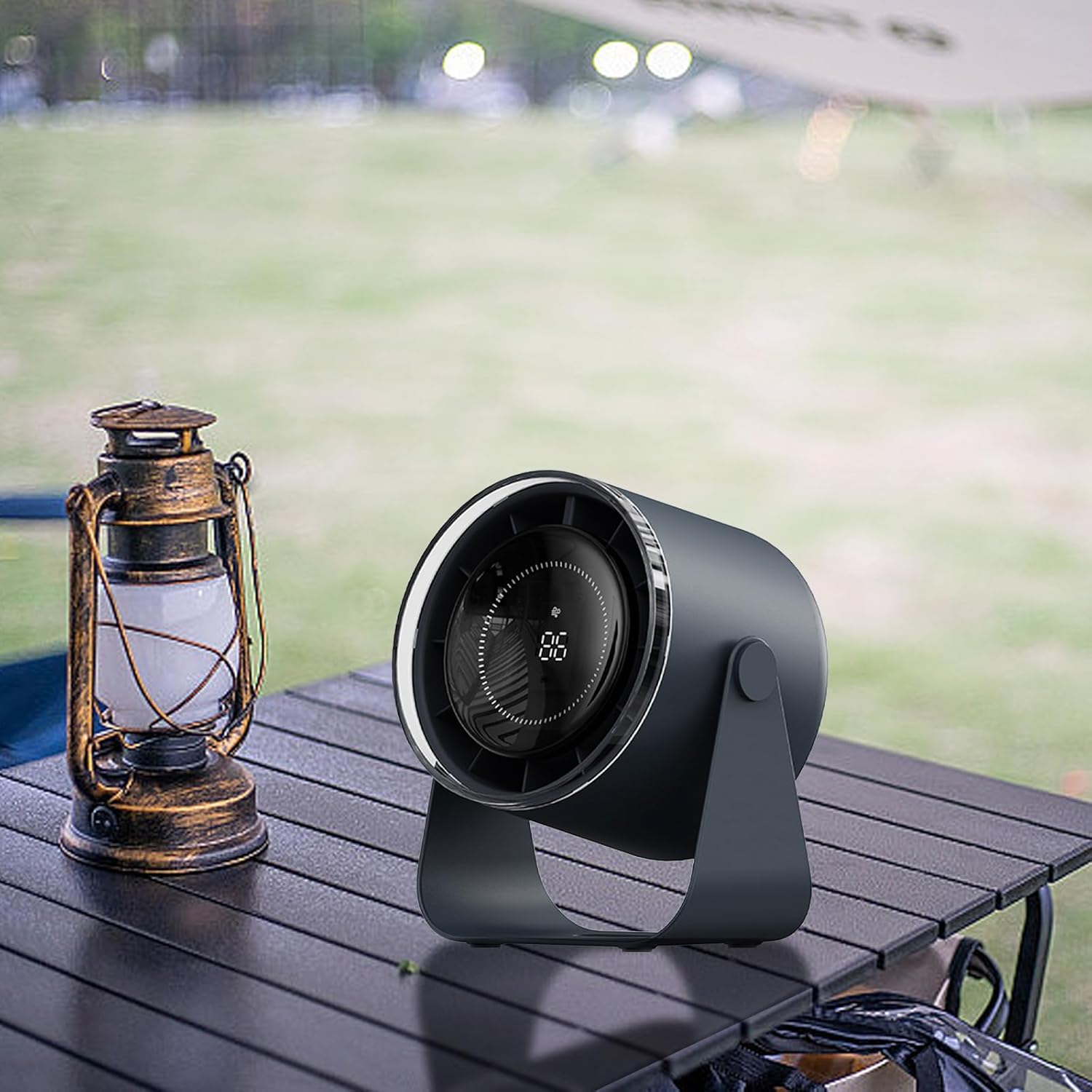 Office Table Fan Rechargeable Handheld Fan USB Desk Fan Desk Fan Powerful Air Circulating Technology