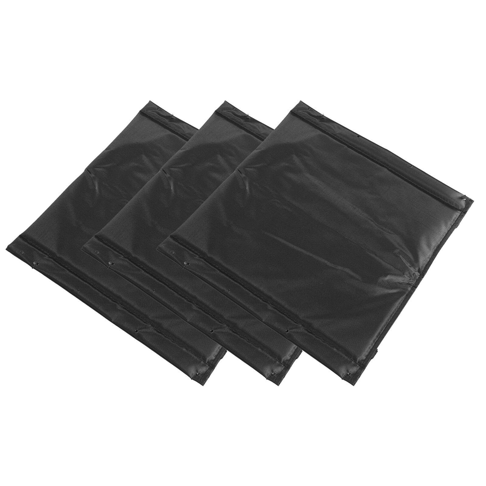3piezas Cojín Asiento Silla Ruedas Cojin de Oxford Transpirable para Personas Mayores Cojín Grueso Almohadilla Cojin Fácil Instalar Quitar