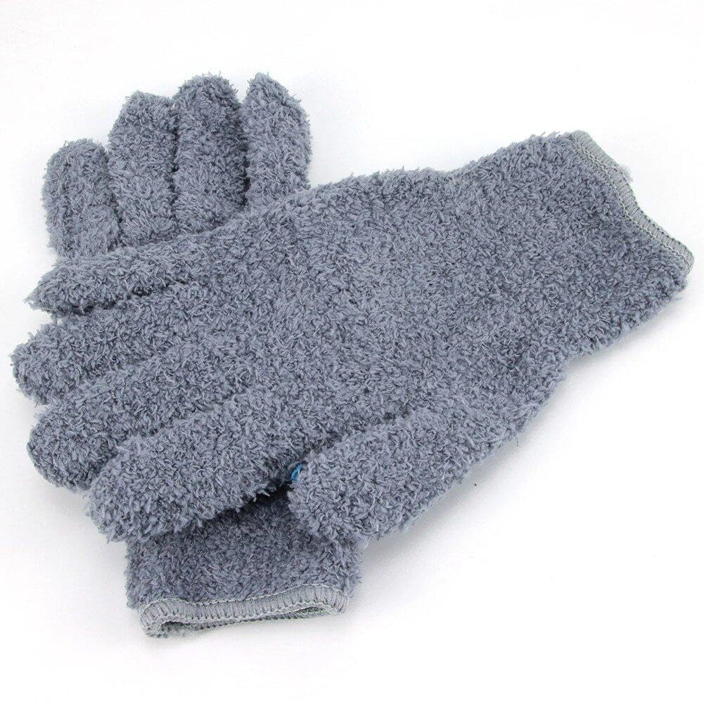 3 Paia Di Guanti Per La Polvere In Microfibra Guanti Per La Pulizia Della Polvere Allungare Le Piante Addensare I Guanti Per La Pulizia