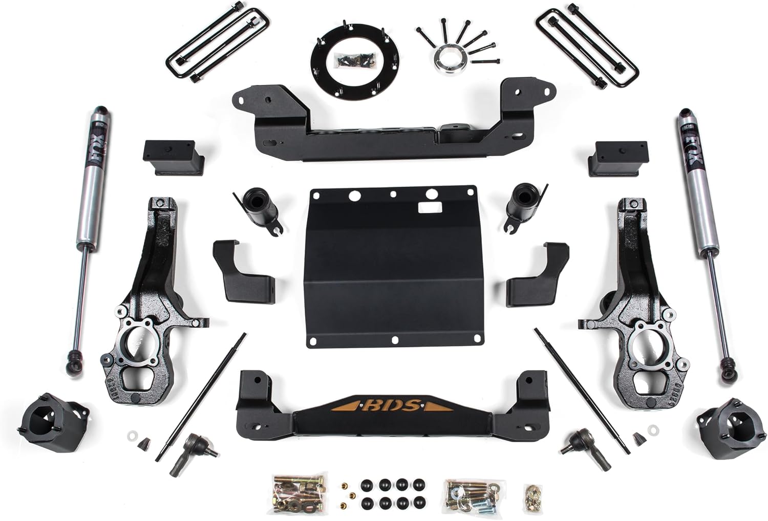 BDS 5.5 Inch Full Suspension Lift Kit with FOX 2.0 Shocks for Chevy Colorado / GMC Canyon 4WD (15-22)