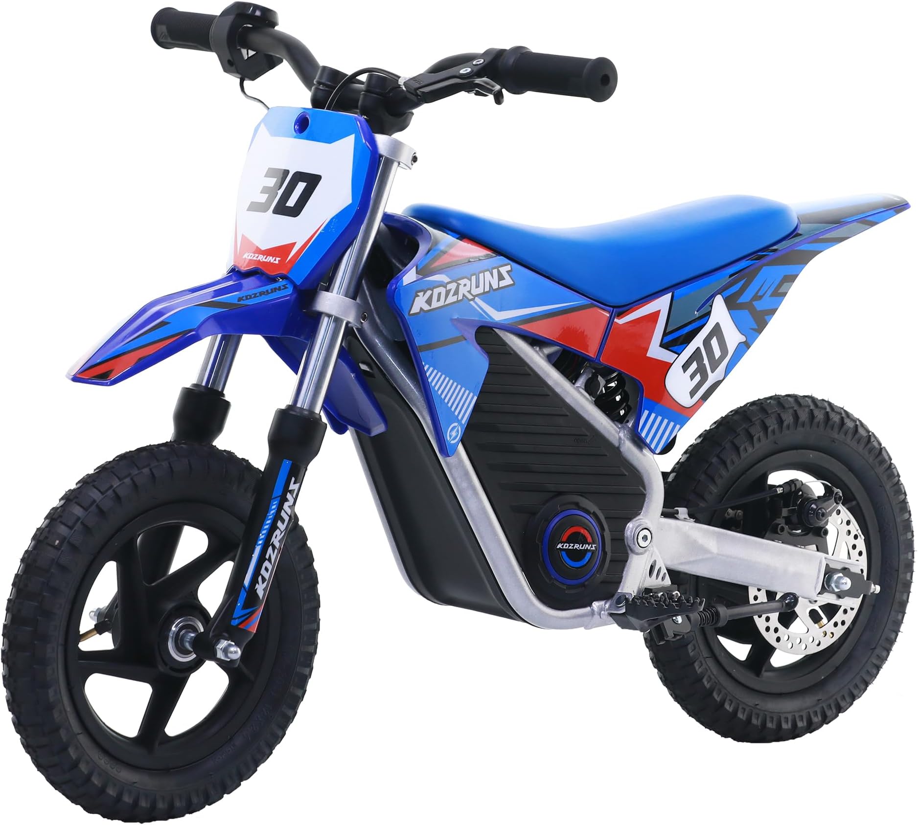 Electric Dirt Bike for Kids Ages 3-8, 250W Motorcycle with 12IN Tires