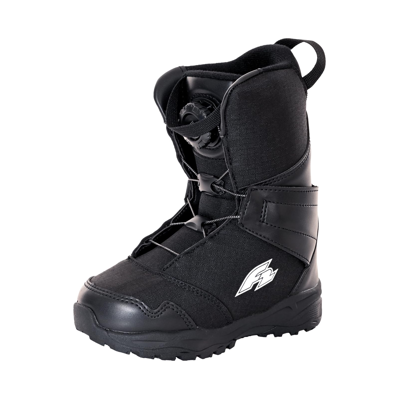 F2 Junior Snowboard Boots Kids ATOP - Rookie Größe wählbar Schwarz