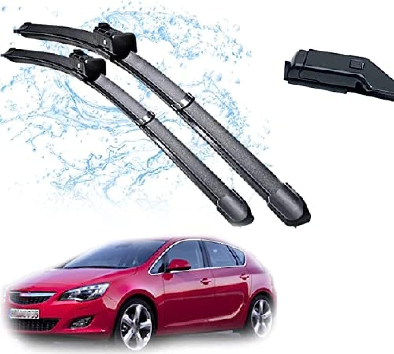Oryginalny zestaw gumowych wycieraczek do Opel Astra J 2010 2011 2012 2013 2014 2015 26 cali +24", wycieraczki samochodowe