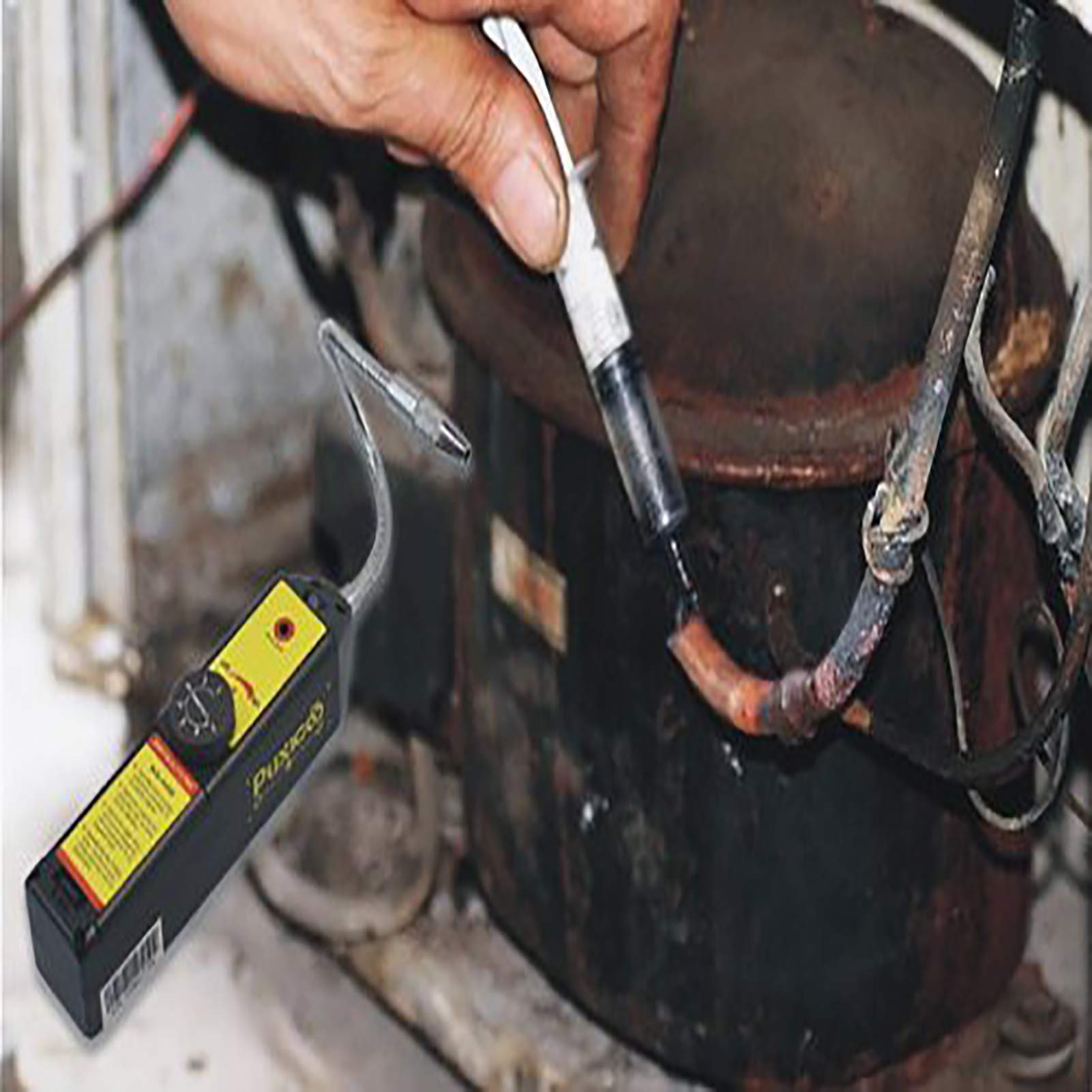 Rilevatore di perdite Aramox, rilevatore di perdite alogeno Rilevatore di perdite di gas refrigerante alogeno R134a R410a R22a CFC HCFC Rilevatore di HFC