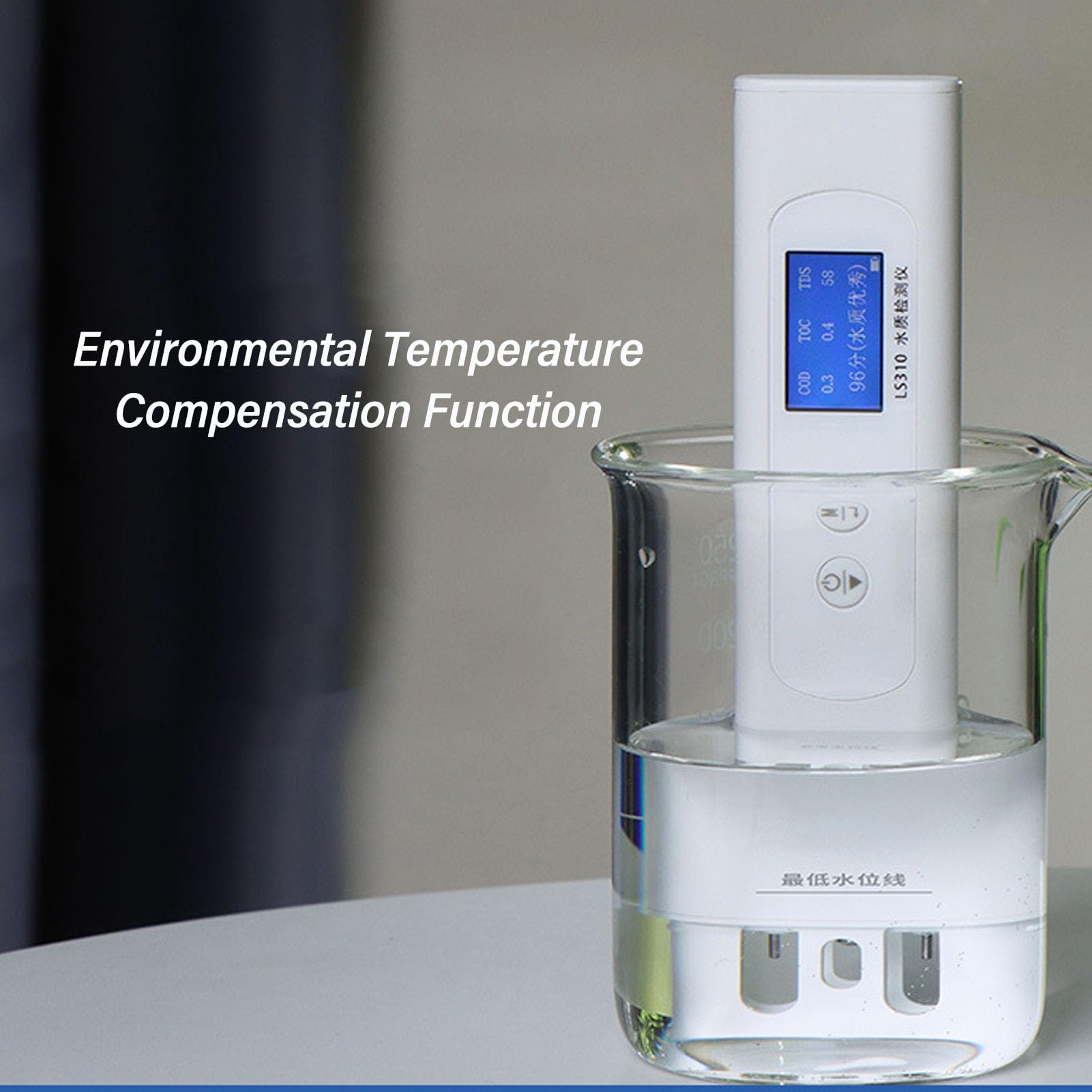 Generic Probador de Calidad del Agua, Medidor de Td de Agua Multipropósito para el Hogar
