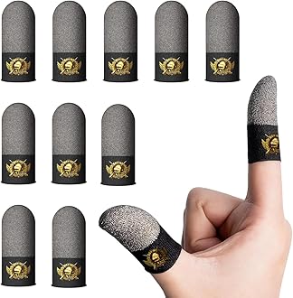 Finger Sack, Game, Seamless, Sound Game, Finger Sack, Smartphone Games, Wilderness Action, PUBG Mobile Code Mobile, Apex, Yubisaku, Ultra Sensitive, Ultra Thin Silver Fiber, Anti-Slip Finger