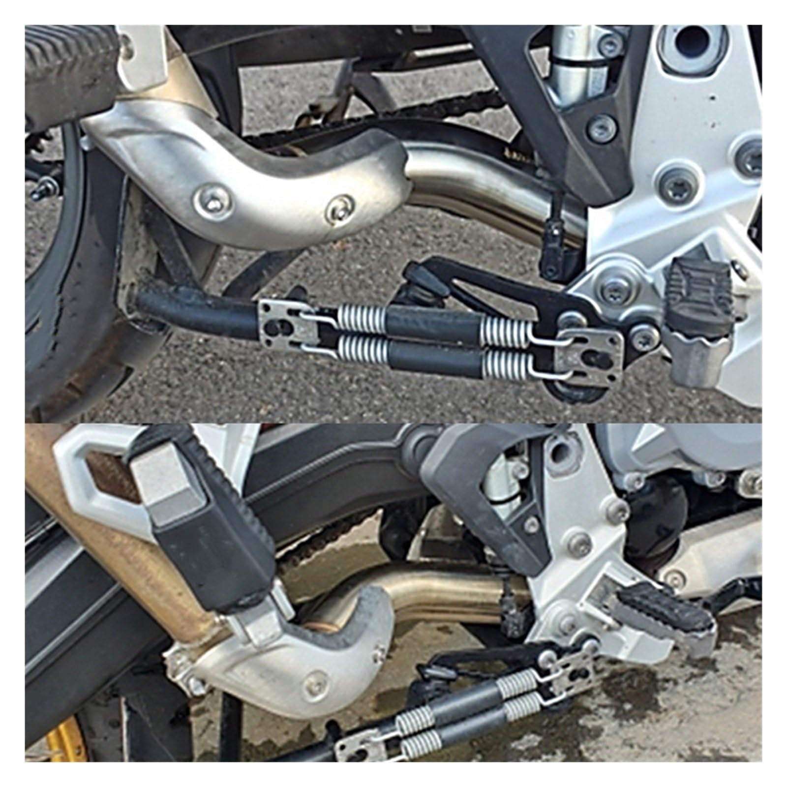 Échappement Pour BMW F750GS / F850GS (2018-2022) – Silencieux Intermédiaire En Acier Inox – Gain De Son Et De Style