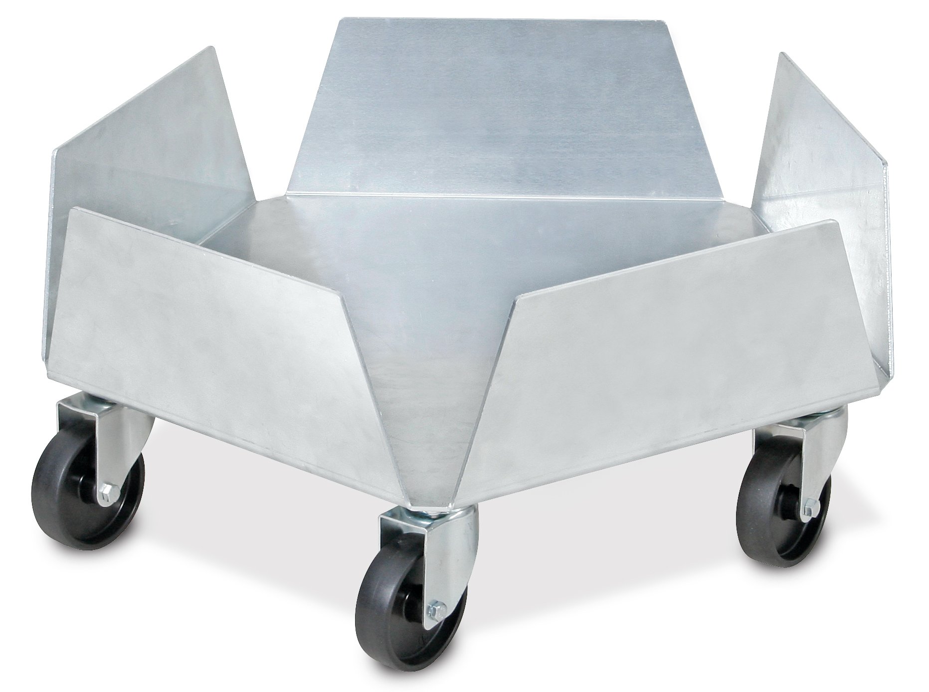 BRB Aluminium-Tonnenroller, Außen-Ø 512 mm, Tragkraft 250 kg