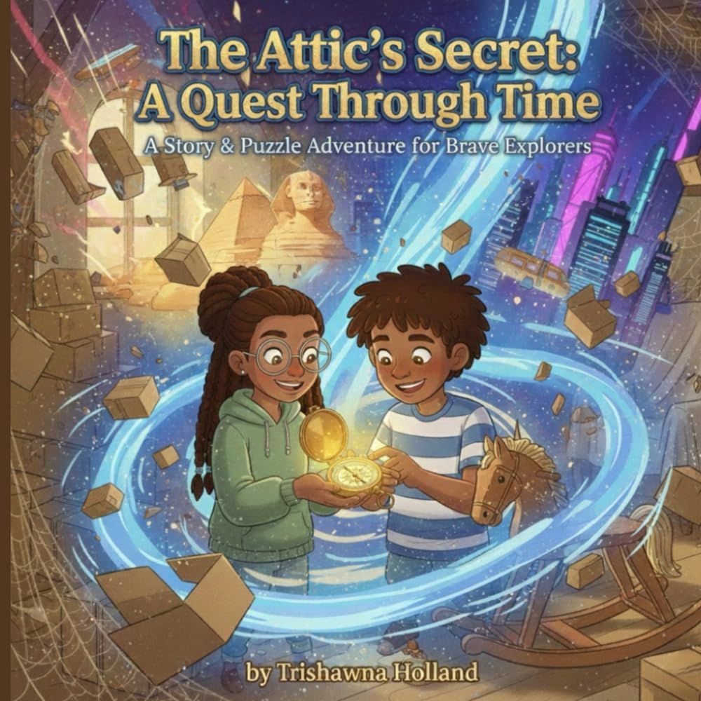 The Attic’s Secret: A Quest Through Time: A Story & Puzzle Adventure for Brave Explorers