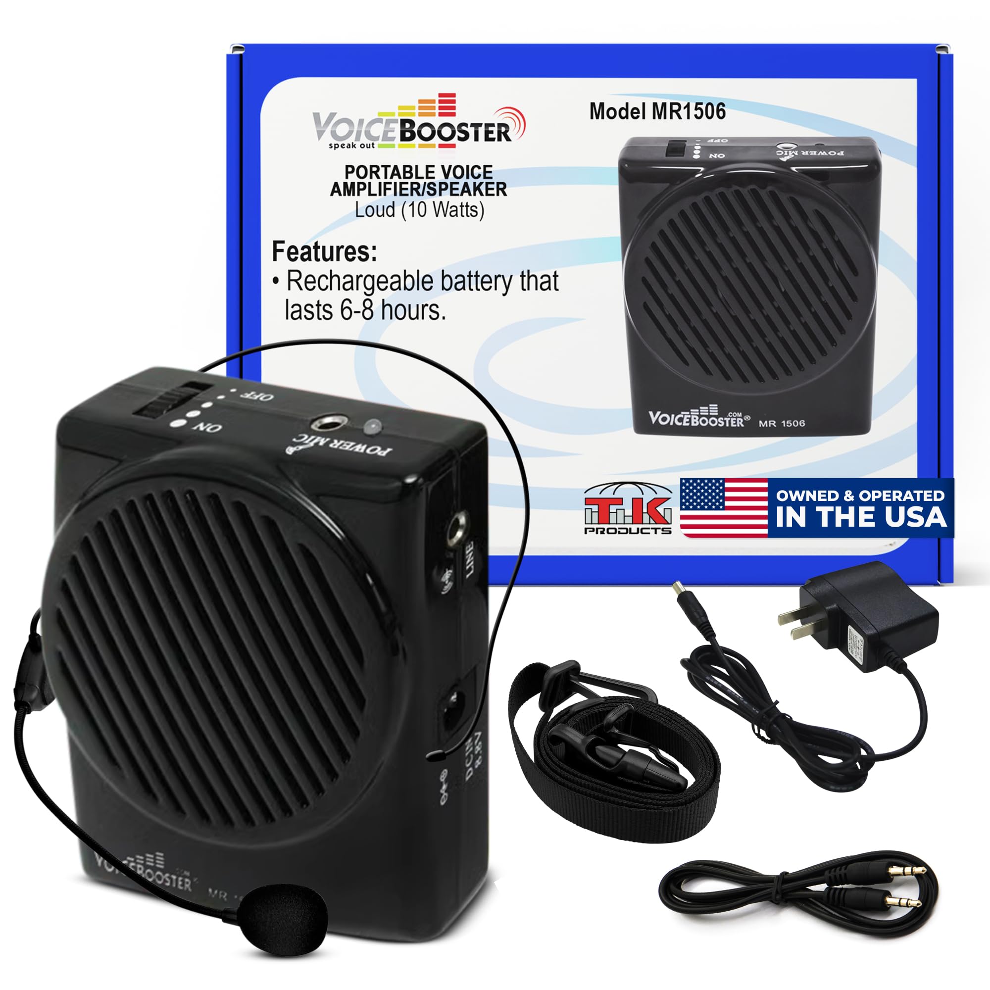 その他 VoiceBooster Voice Amplifier &amp; Mp3 Player &amp; FM Radio 25watts Black MR-AK38 (Aker) by TK ProductsPortable for Teachers Coaches Tour Guid g6bh9ry VoiceBooster Voice Amplifier & Mp3 Player 25watts Black MR