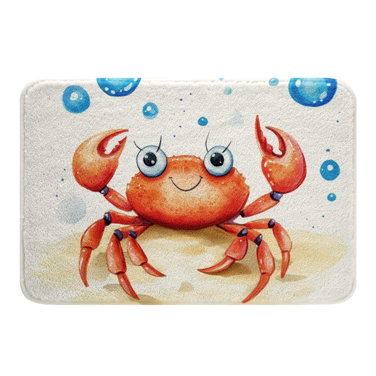 Tapis de bain crabe pour créer une décoration océan d'une chambre d'enfant