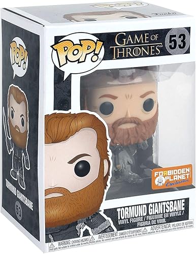 POP Funko Juego de Tronos Tormund Giantsbane Snowy Variant Figura de vinilo 53