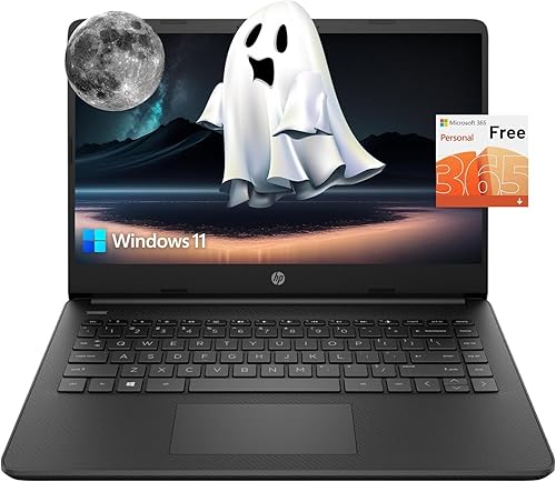 HP Stream14 - Laptop con pantalla HD de 14 pulgadas, procesador Intel Celeron N4120, memoria de 16 GB, almacenamiento de 320 GB (64 GB eMMC + 256 GB