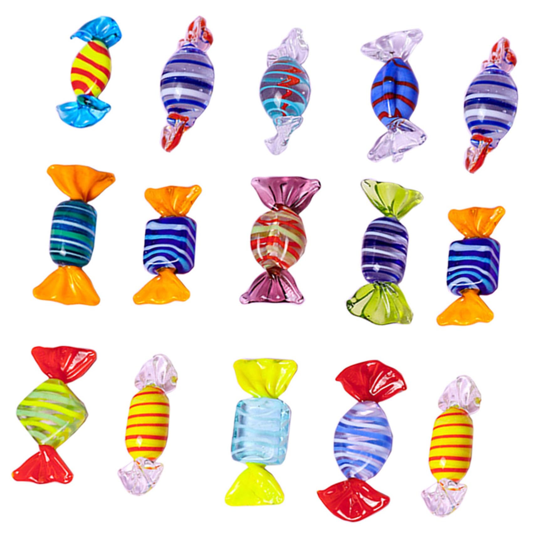 Ornements artisanaux de bonbons en verre : le cadeau idéal pour décoration maison