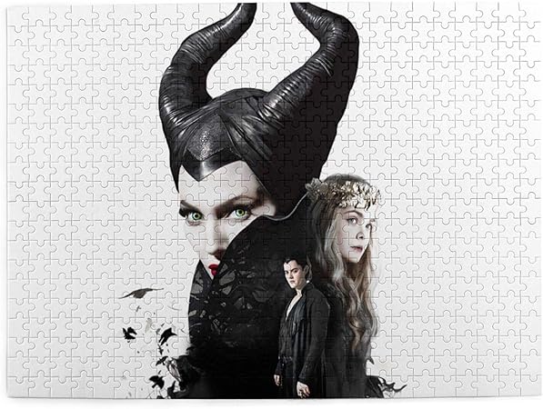 Amazon マレフィセント1 おしゃれ 絵のパズル 500ピース 大人の益智少年少女漫画の風景の超大diy手作り玩具 親子ゲーム キッズ 学習 認知 玩具 教育人気 パズルのおもちゃギフトのため 画像パズル ジグソーパズル おもちゃ