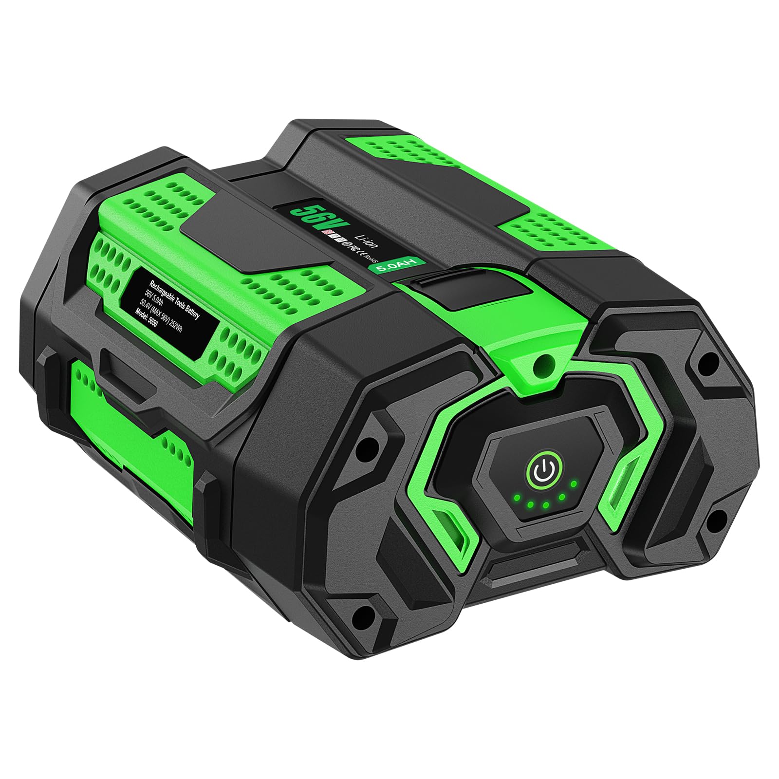 56v Battery Replacement for EGO 56V Battery 5.0Ah High Capacity Compatible with EGO Tools