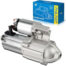 PHILTOP 1.4KW Starter 6491N Compatible with Chevrolet, Buick, Equinox, Malibu, S10, Century, Impala, Cavalier, Grand Am, Rendezvous, G6, Venture, Uplander, Lumina, Montana, Sonoma, Monte, 12V CW
