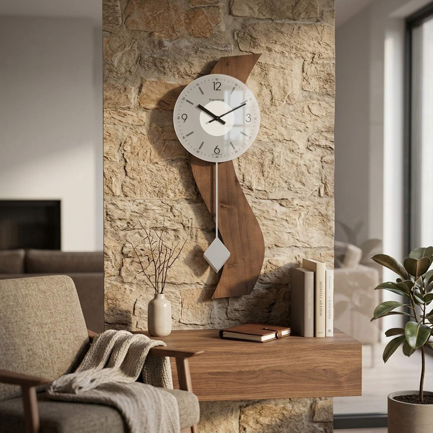 Hermle 71004-042200 - Reloj de Pared con péndulo (Roble)