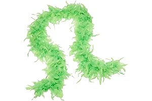 Women's Neon Green Boa