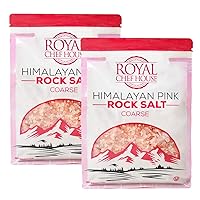 Vista 1 de Himalayan Pink Salt 10 lbs Coarse Grain Bulk Bag (2 pack of 5lbs) - Himalayan Pure Gourmet Crystals -Suitable for Body Bath Scrubs Table Salt