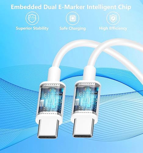 Miniatura 3 de [Apple MFi Certified] iPhone 17 Charger Fast Charging, Rombica 4Pack 40W USB-C Charger Type-C Wall Chargers Dynamic Power Adapter + 6FT Type-C Cable