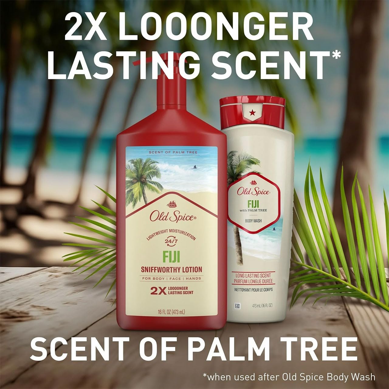 Amazon | OLD SPICE (オールドスパイス) Hand & Body Lotion Fiji with