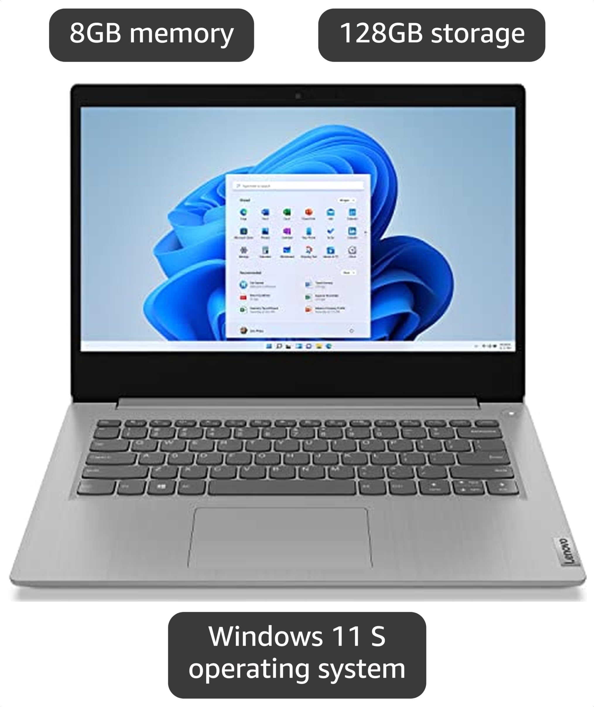 Amazon.com: Lenovo IdeaPad 3 – (2023) - Everyday Notebook