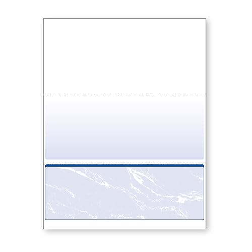 DocuGard Standard Security Check, 11 Features, 8.5 X 11, Blue
