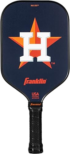Miniatura 31 de Franklin Sports Palas de Pickleball del Equipo MLB - Palas de Pickleball con Logo y Colores Oficiales del Equipo de Béisbol MLB + Serie de Firma