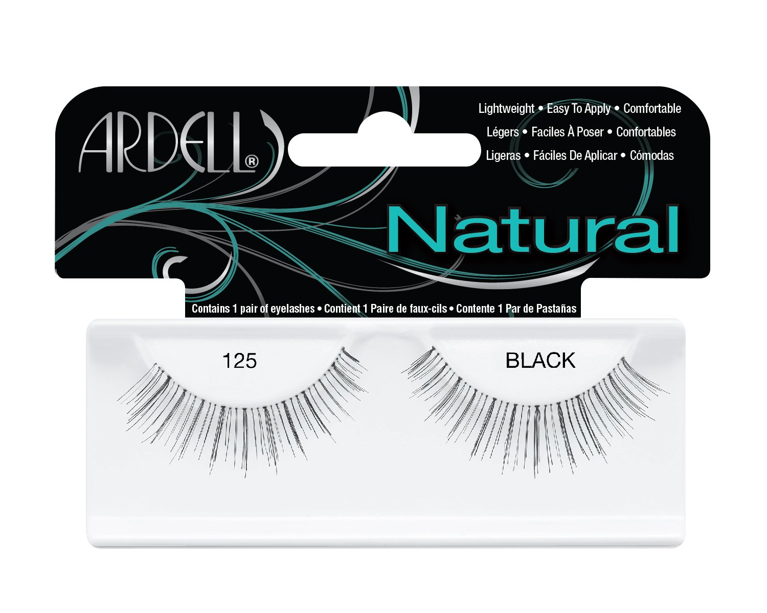 Ardell Fashion Lashes Pair - 125 Black (4-pack)