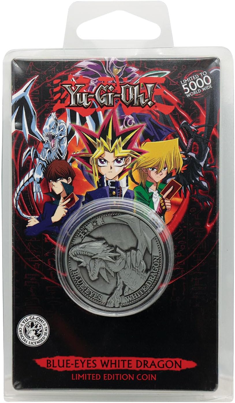 Fanattik Yu-Gi-Oh! Blue-Eyes White Dragon Replica Coin