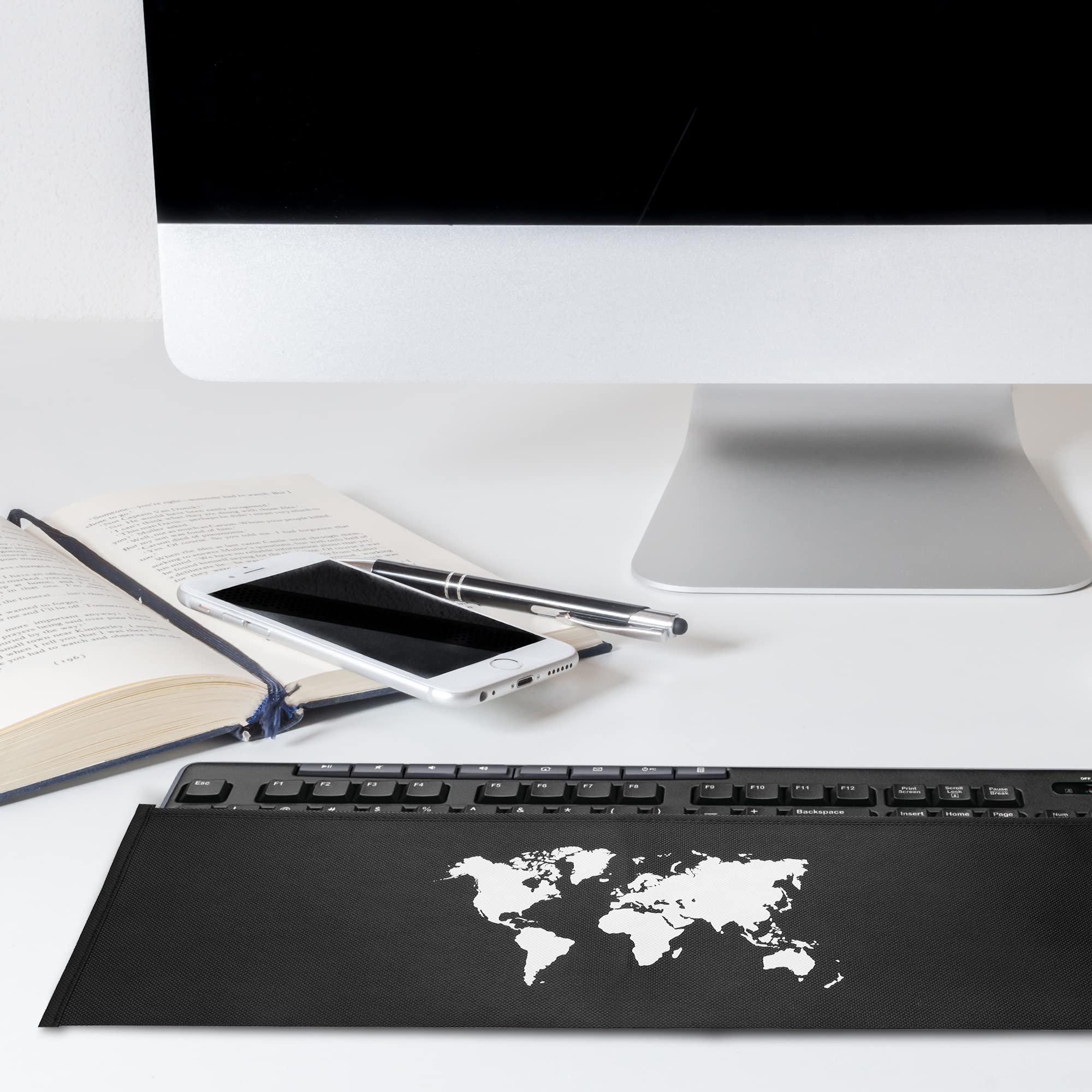 kwmobile Copritastiera Compatibile con Logitech MK270 Wireless - Copertina per Tastiera - Cover proteggi polvere - Custodia Keyboard