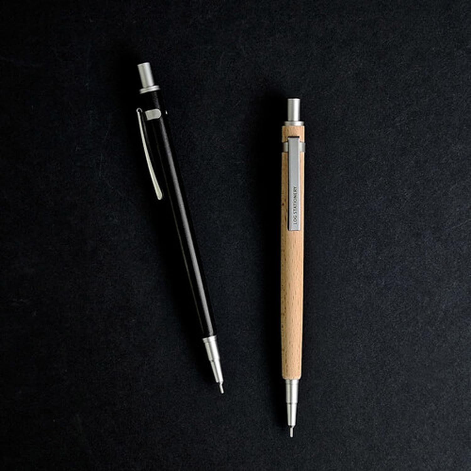 Amazon.co.jp: ナミブデザインスタジオ シャープペン 0.5mm LOGウッド