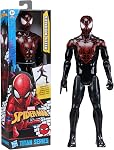 Marvel Spider-Man Titan Series Figurine d'Action Miles Morales, Échelle 12 pouces (30 cm) Jouets Super Héros pour Enfants de 4 ans et plus
